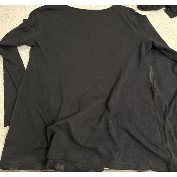 Soft surroundings black top - Picture 5 of 5